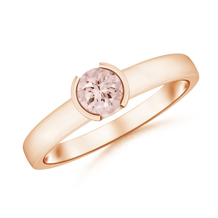 AA - Morganite / 0.42 CT / 14 KT Rose Gold