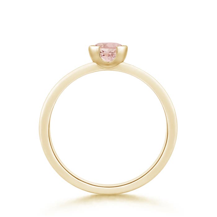 AAA - Morganite / 0.42 CT / 14 KT Yellow Gold