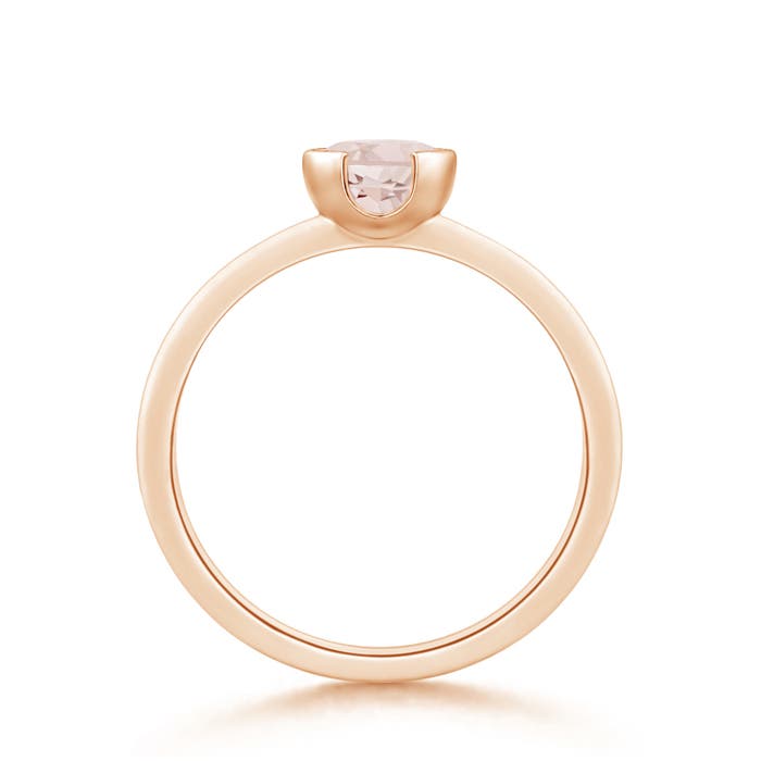 A - Morganite / 0.7 CT / 14 KT Rose Gold