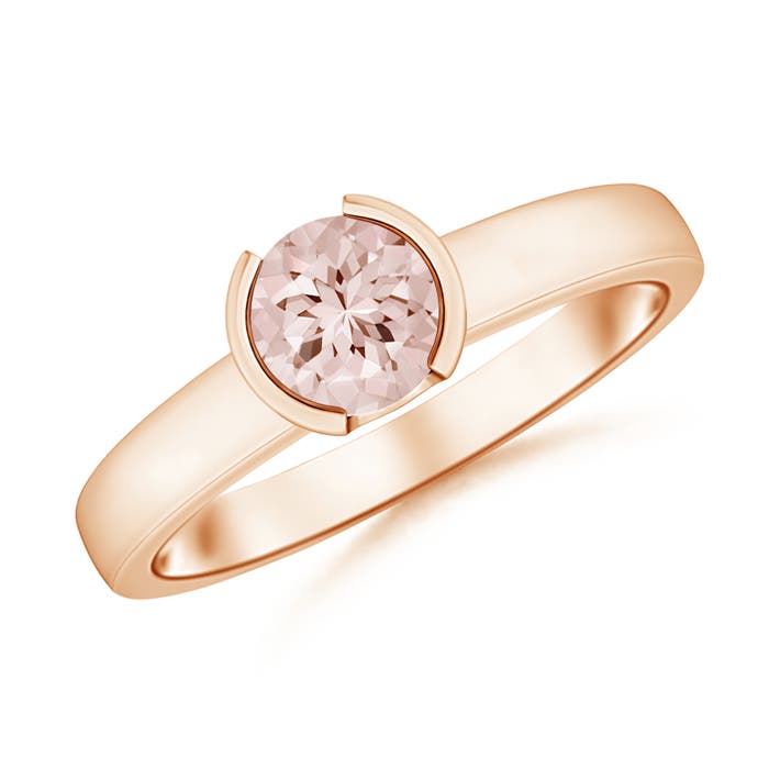 AA - Morganite / 0.7 CT / 14 KT Rose Gold