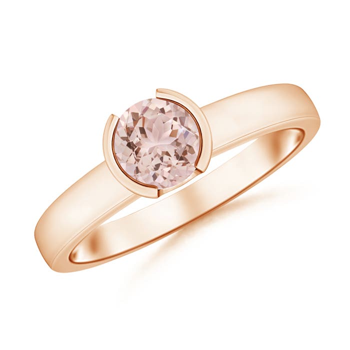 AAA - Morganite / 0.7 CT / 14 KT Rose Gold