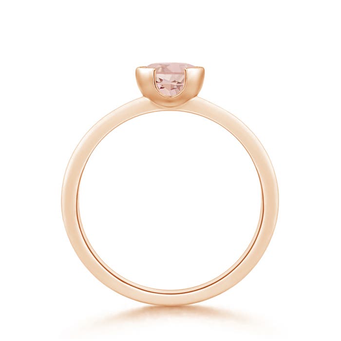 AAA - Morganite / 0.7 CT / 14 KT Rose Gold