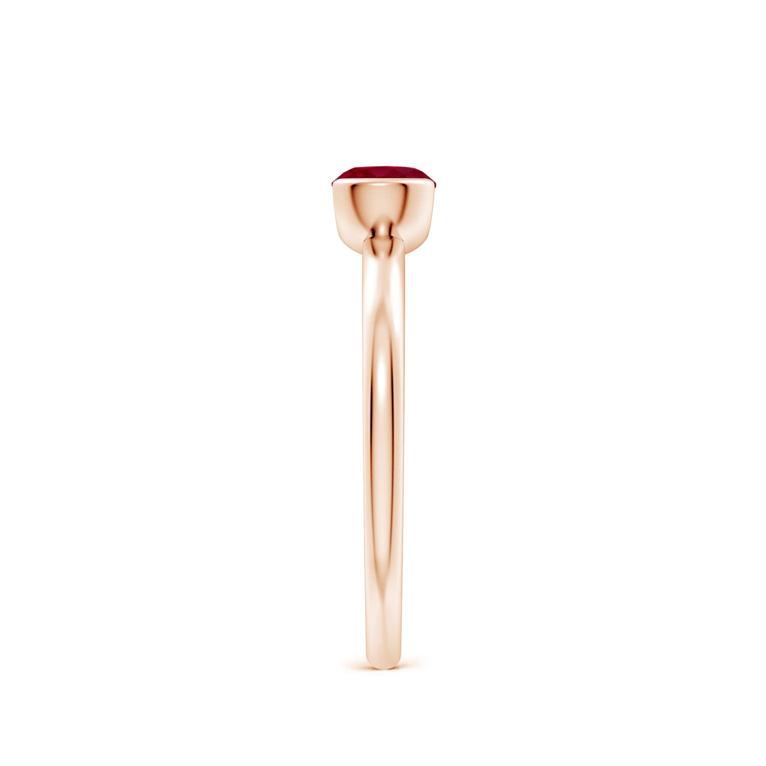 AA - Ruby / 0.6 CT / 14 KT Rose Gold