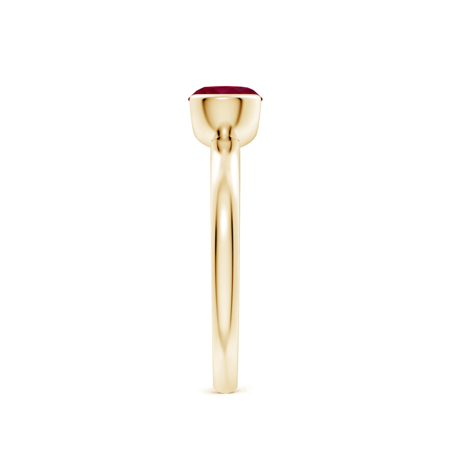 A - Ruby / 1 CT / 14 KT Yellow Gold