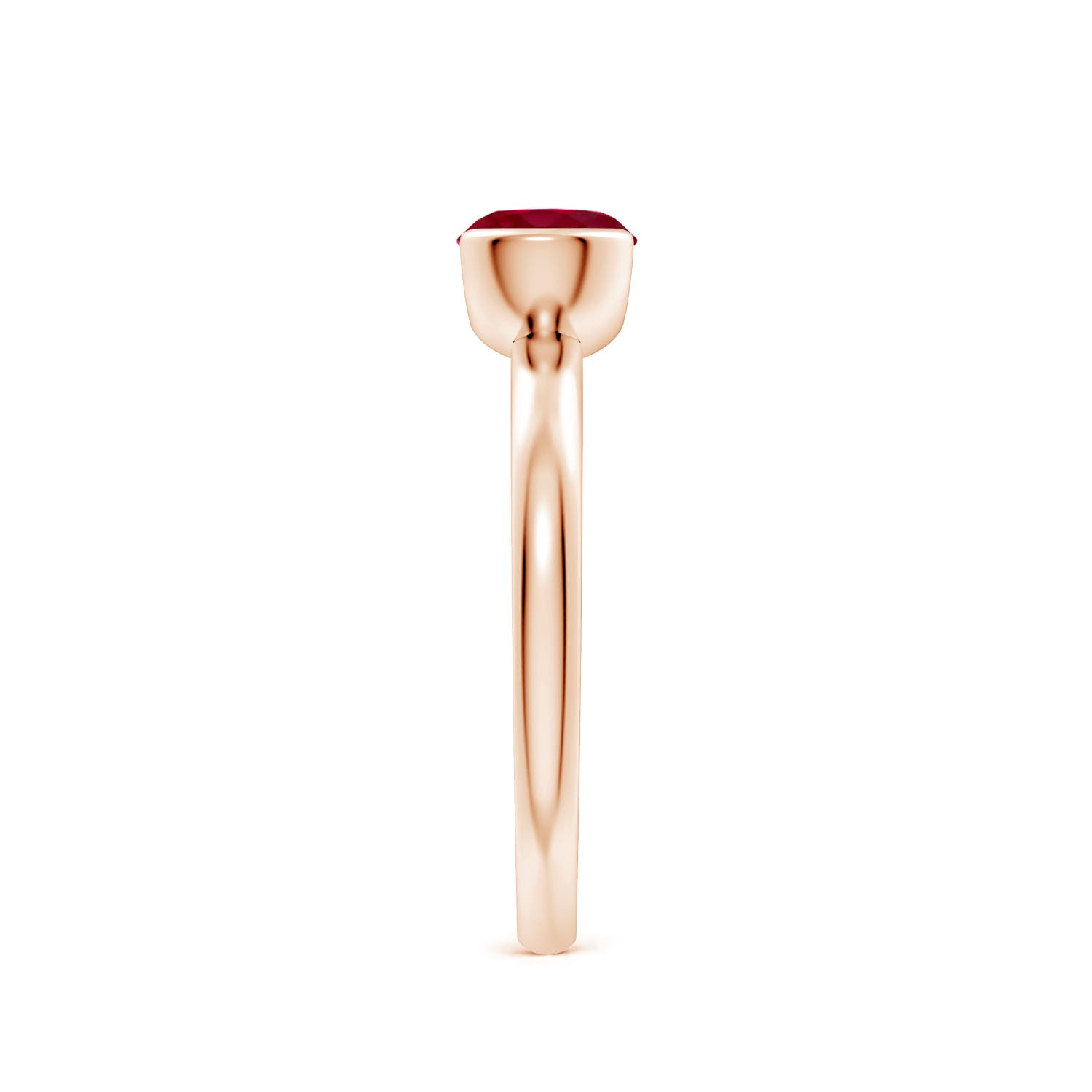 AA - Ruby / 1 CT / 14 KT Rose Gold