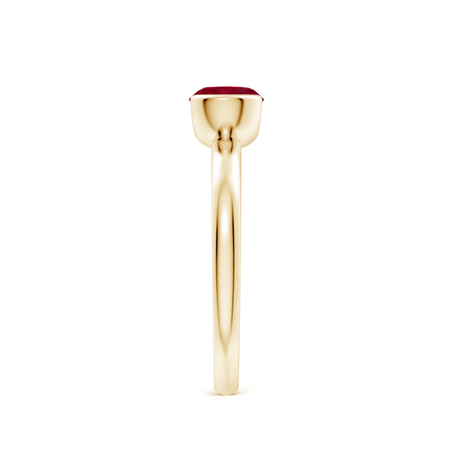 AA - Ruby / 1 CT / 14 KT Yellow Gold