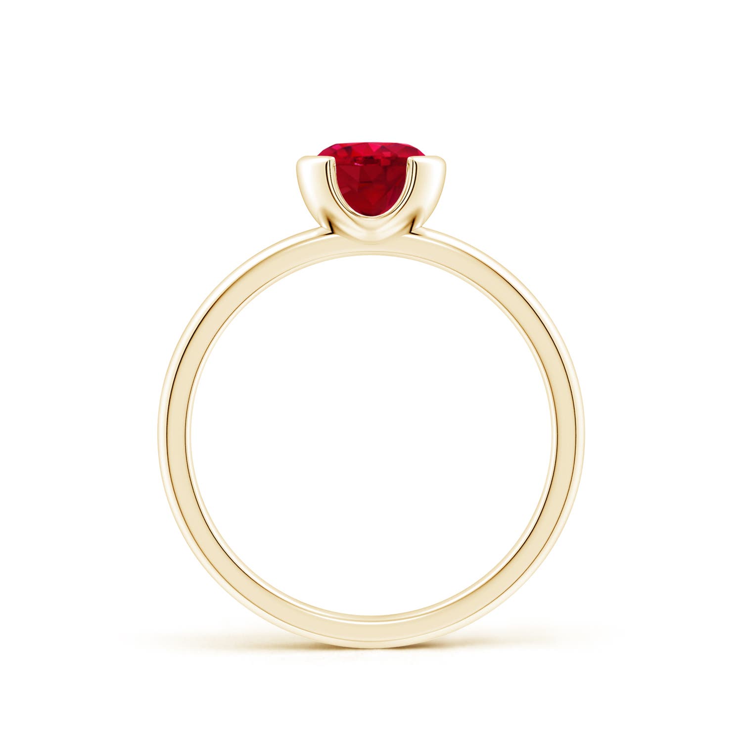 AAA - Ruby / 1 CT / 14 KT Yellow Gold