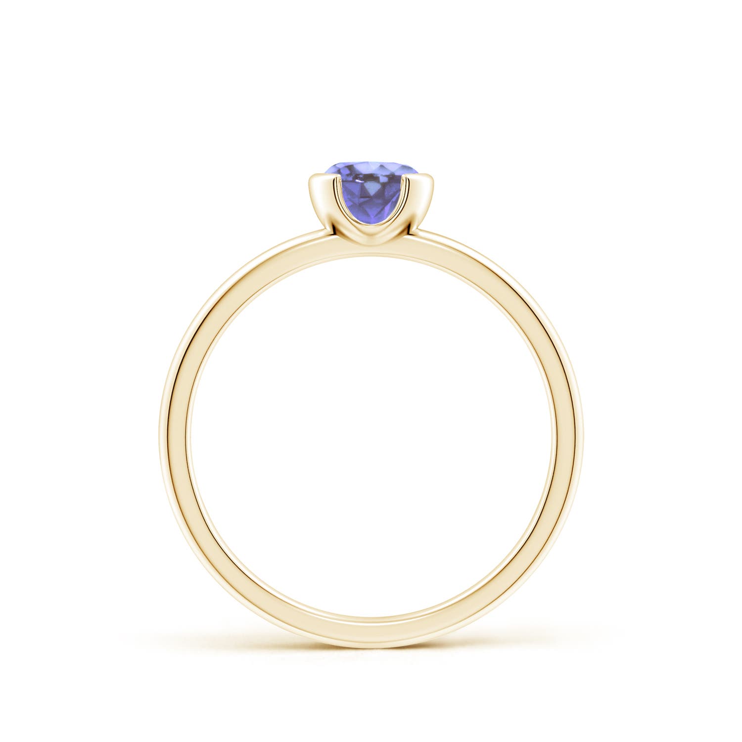 AA - Tanzanite / 0.5 CT / 14 KT Yellow Gold