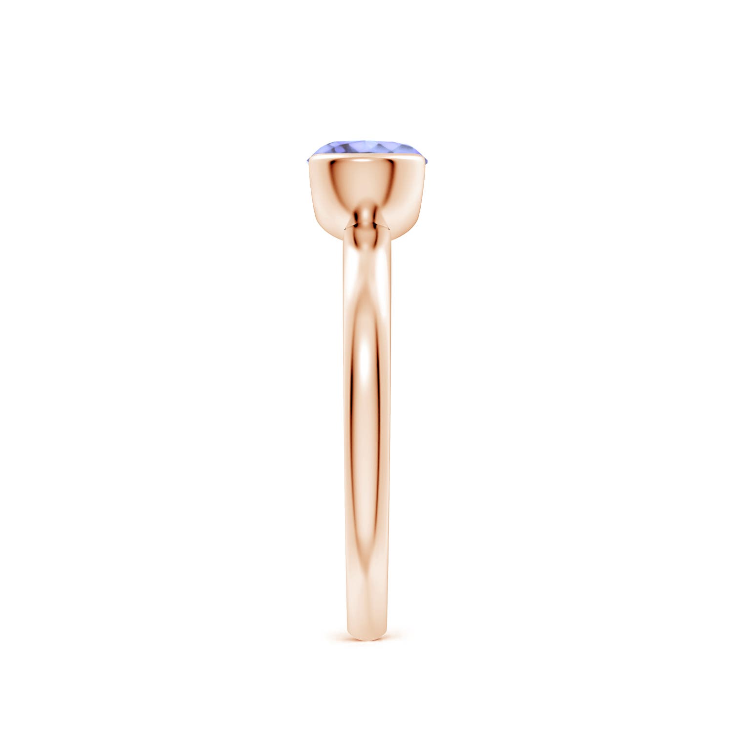 A - Tanzanite / 0.9 CT / 14 KT Rose Gold