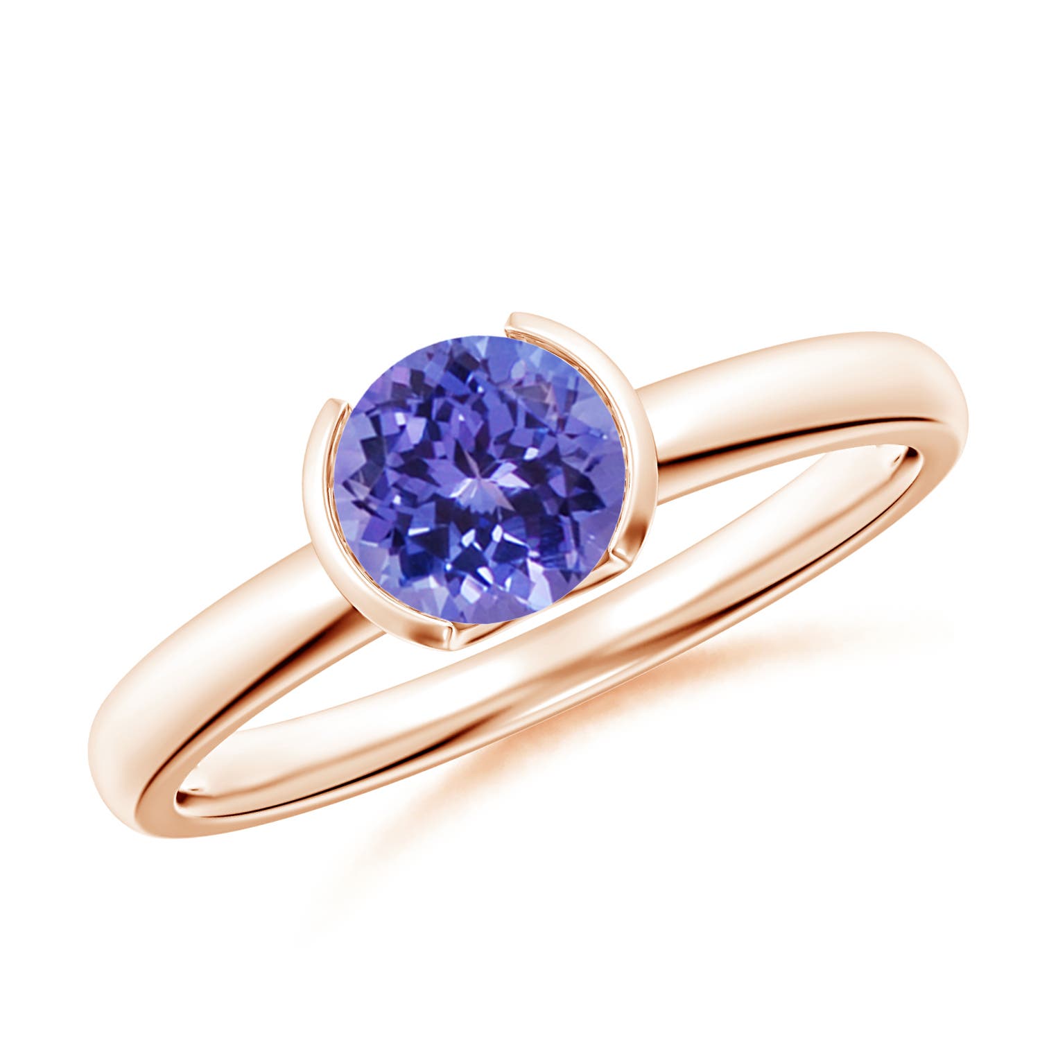 AA - Tanzanite / 0.9 CT / 14 KT Rose Gold