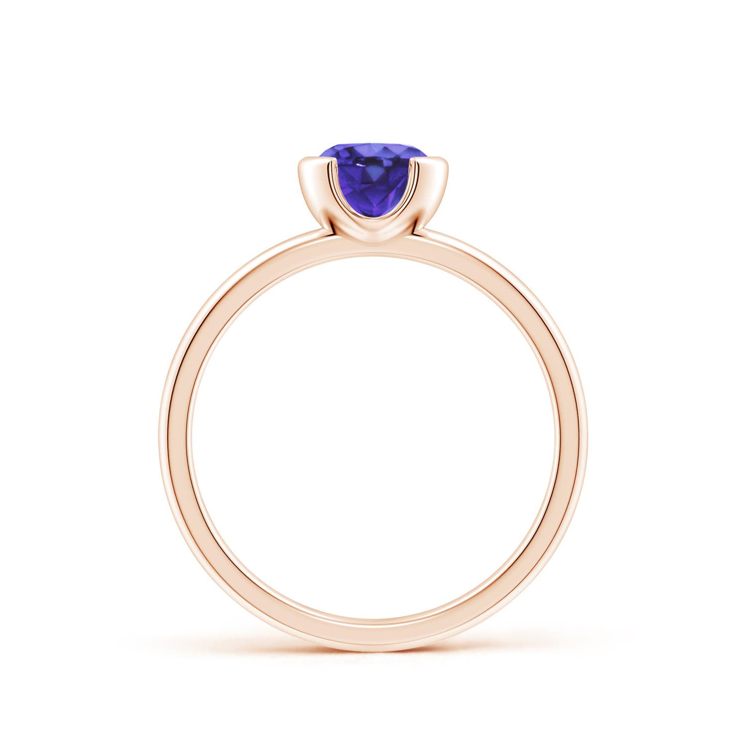 AA - Tanzanite / 0.9 CT / 14 KT Rose Gold