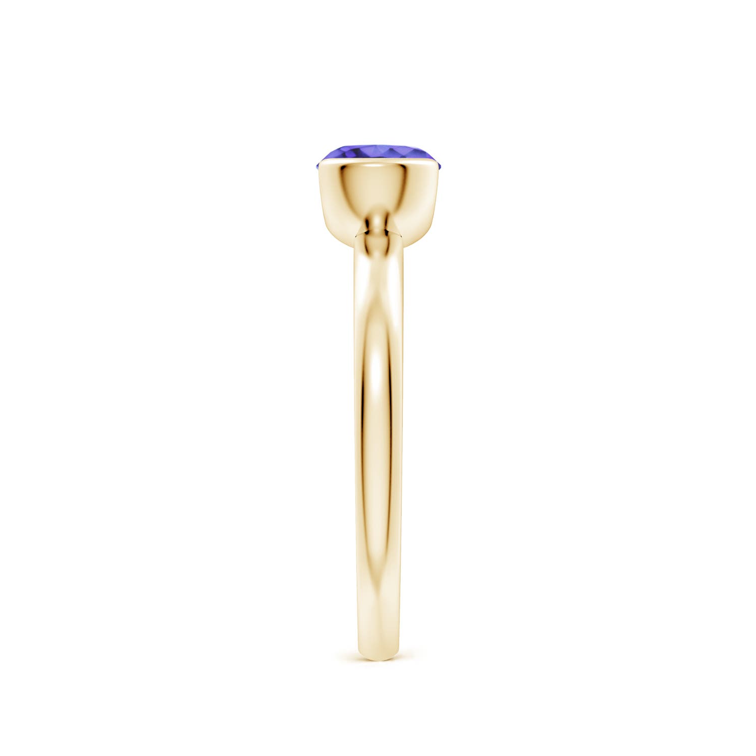 AA - Tanzanite / 0.9 CT / 14 KT Yellow Gold