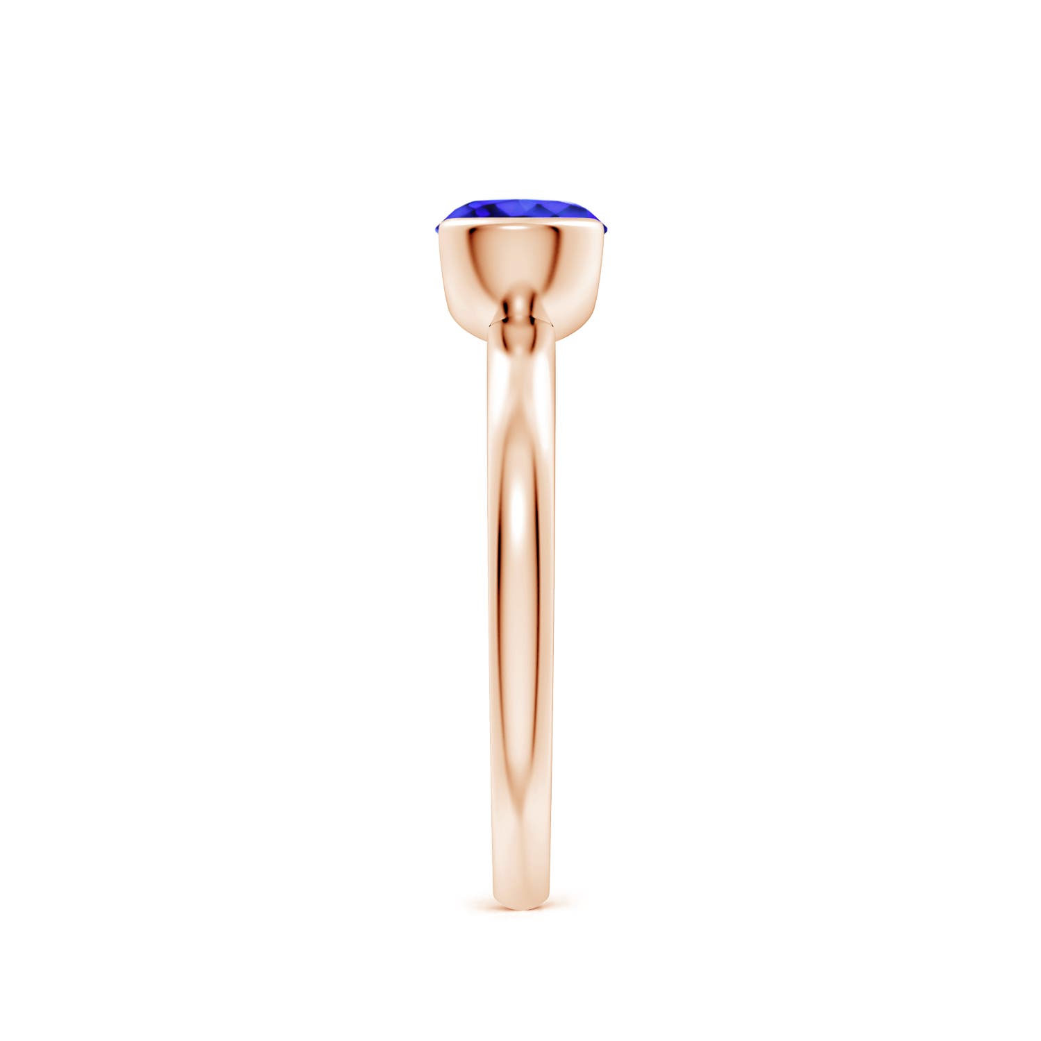 AAA - Tanzanite / 0.9 CT / 14 KT Rose Gold