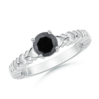 Round A Enhanced Black Diamond