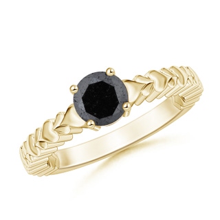Round A Enhanced Black Diamond