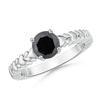Round A Enhanced Black Diamond