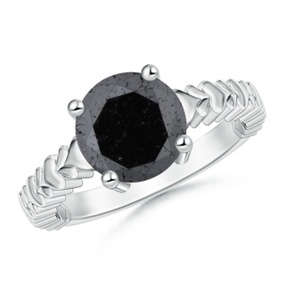 Round A Enhanced Black Diamond