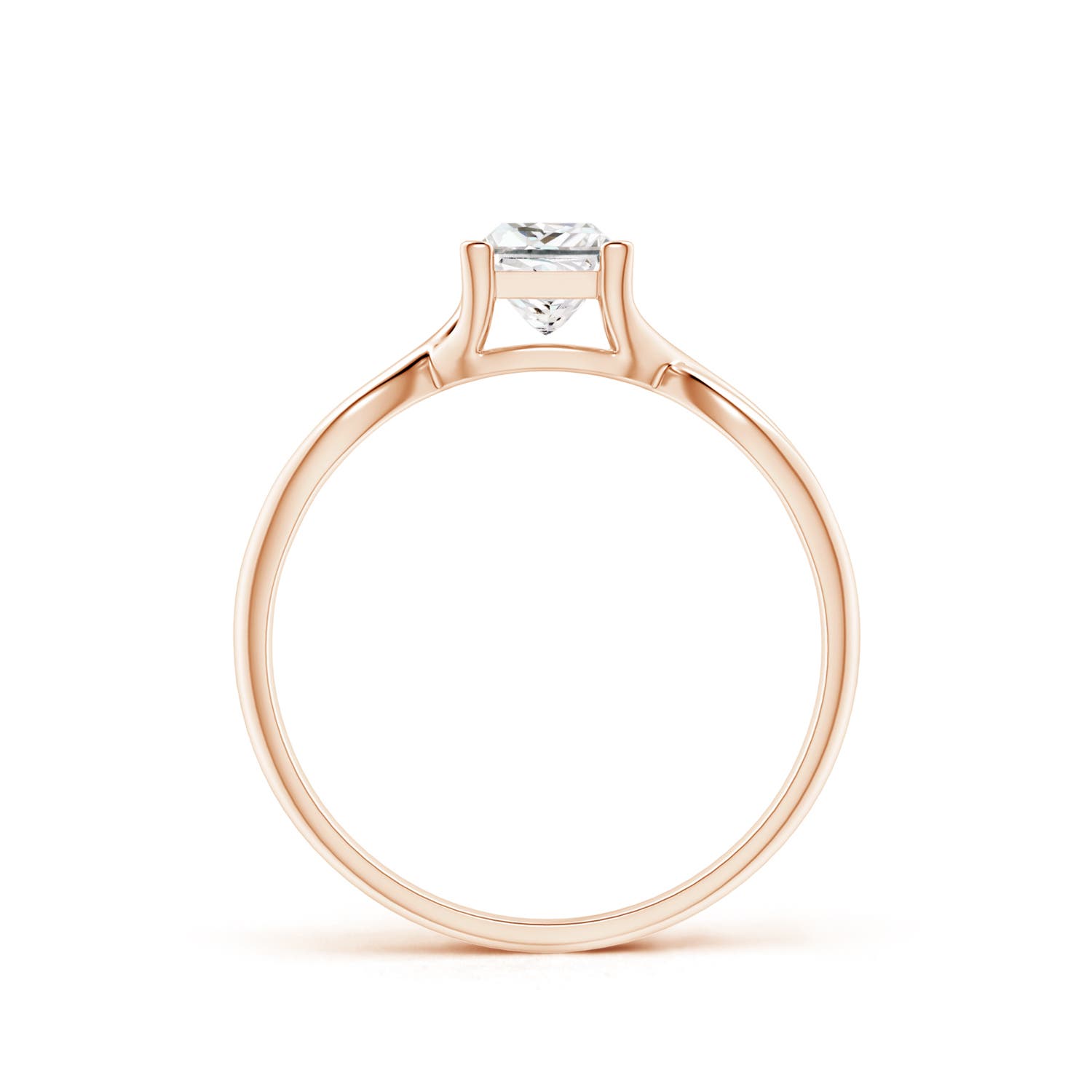 G, VS2 / 0.52 CT / 14 KT Rose Gold