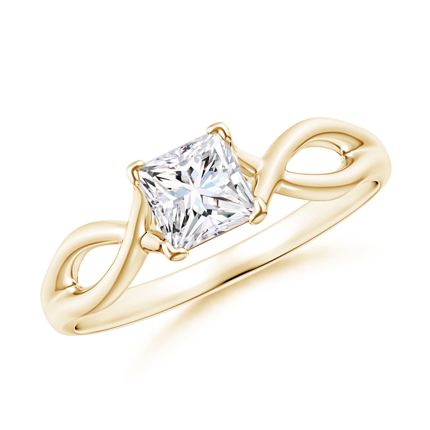 G, VS2 / 0.52 CT / 14 KT Yellow Gold