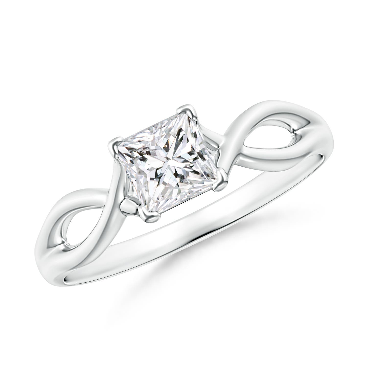 H, SI2 / 0.52 CT / 14 KT White Gold