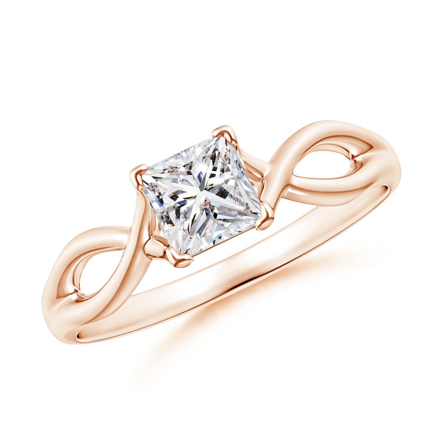 I-J, I1-I2 / 0.52 CT / 14 KT Rose Gold