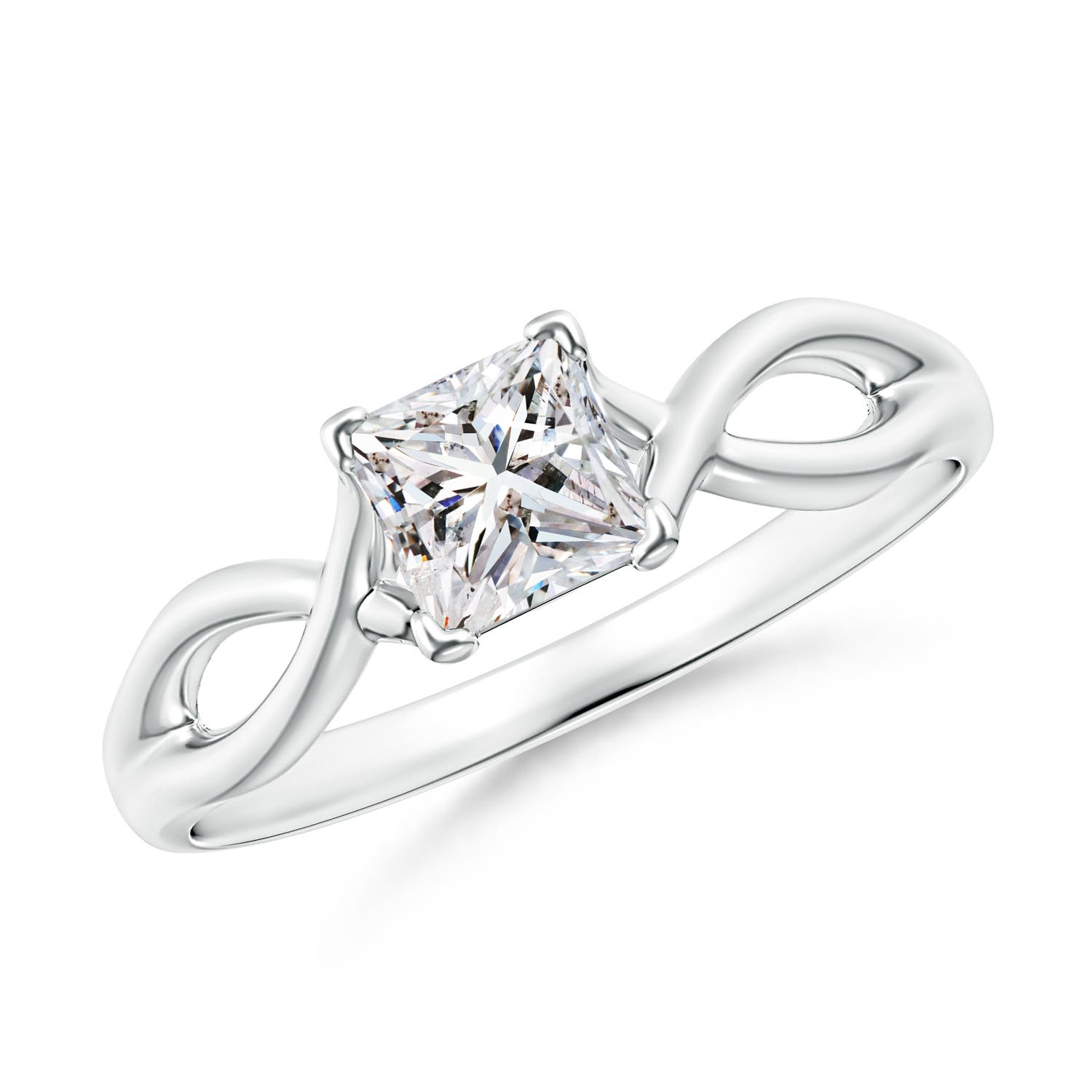 I-J, I1-I2 / 0.52 CT / 14 KT White Gold