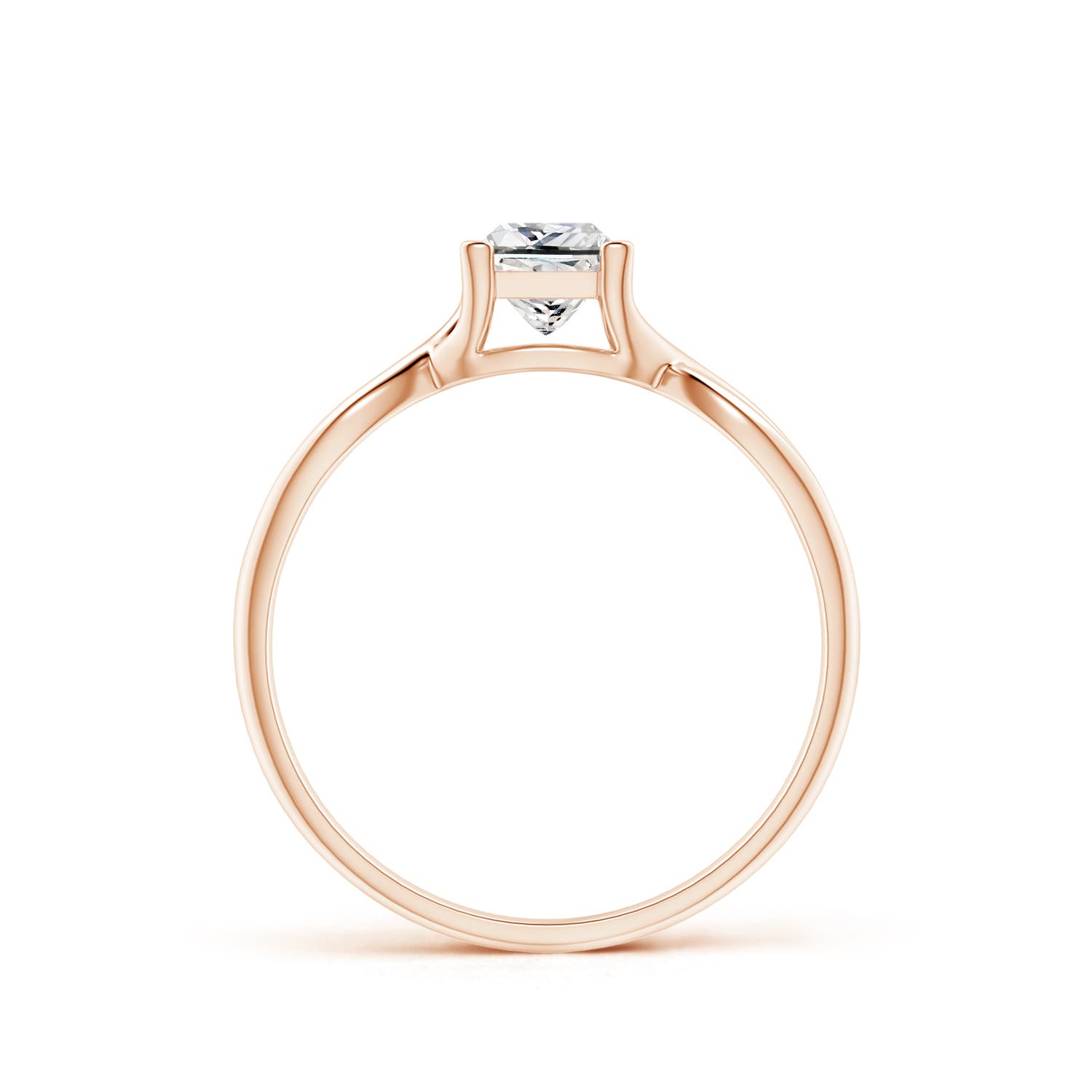 K, I3 / 0.52 CT / 14 KT Rose Gold