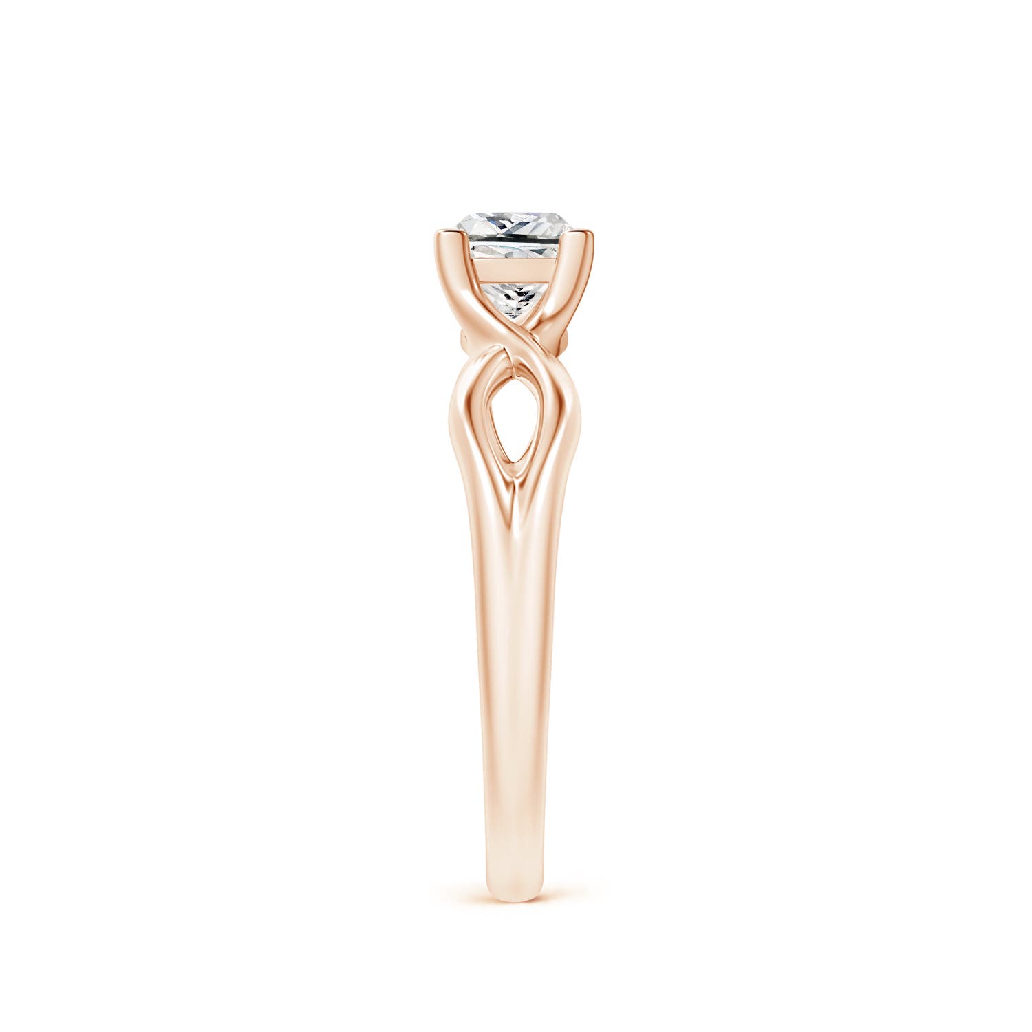 K, I3 / 0.52 CT / 14 KT Rose Gold