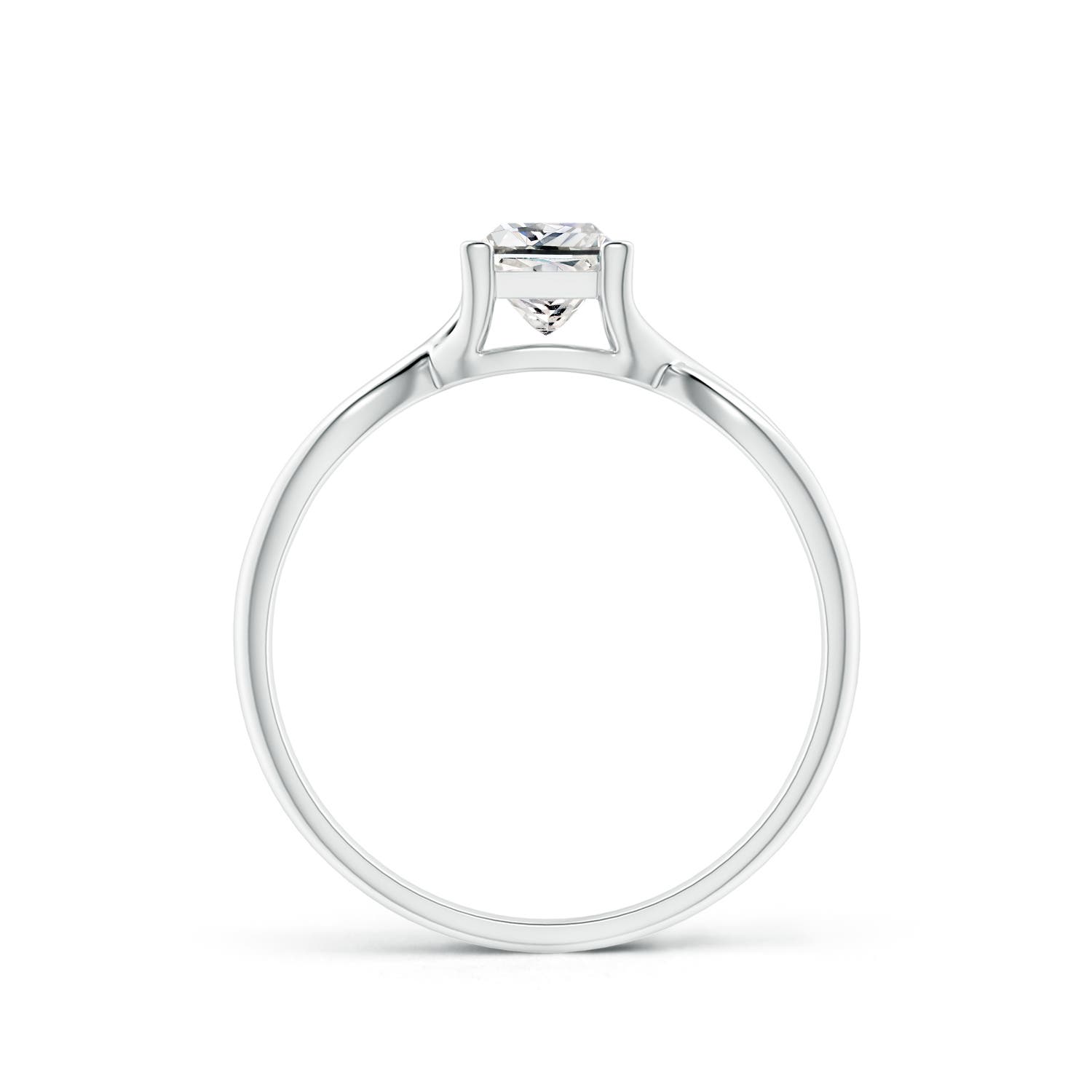 K, I3 / 0.52 CT / 14 KT White Gold