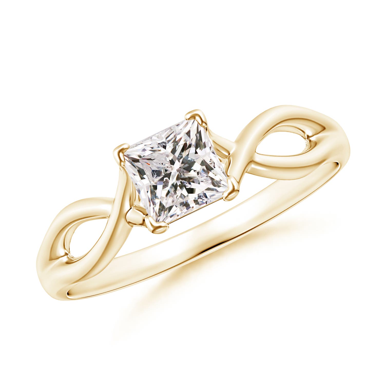 K, I3 / 0.52 CT / 14 KT Yellow Gold