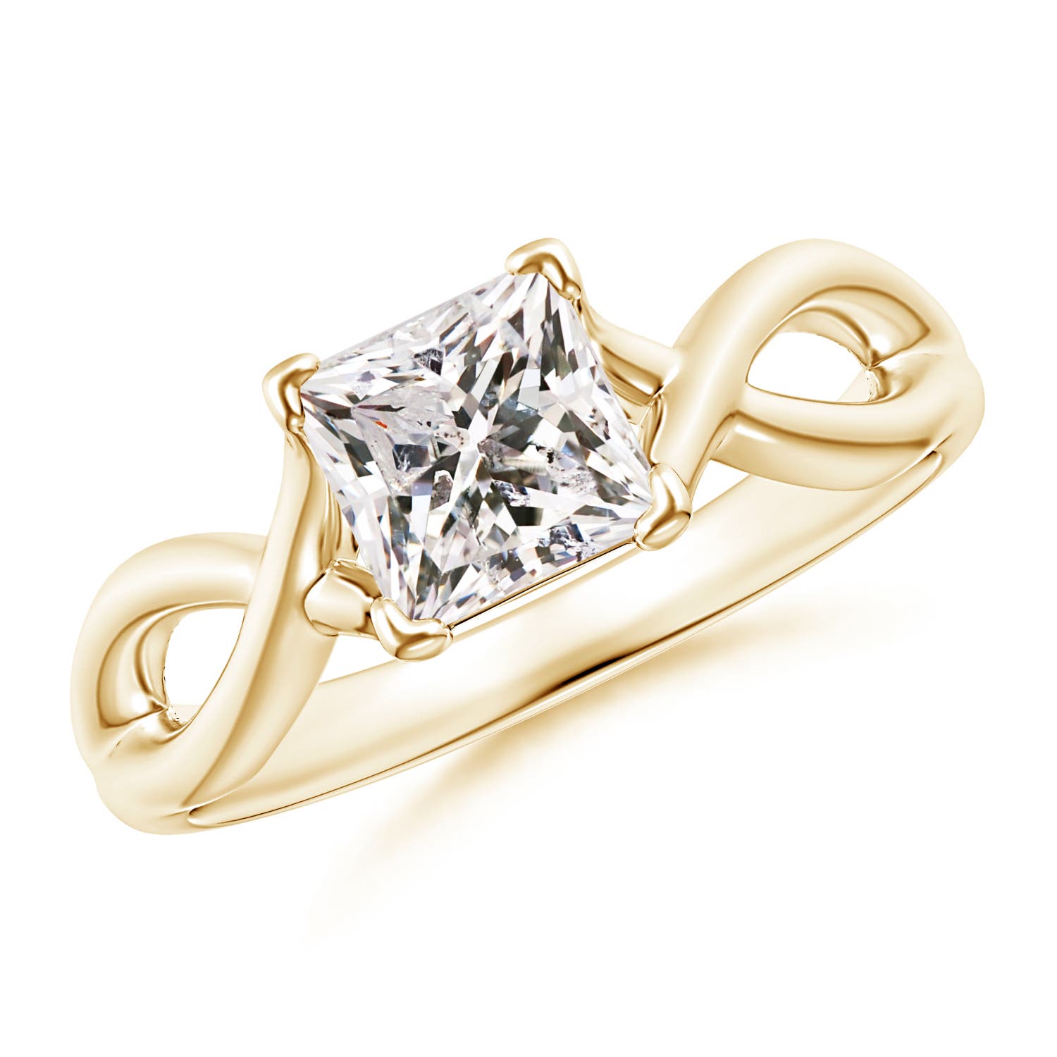 K, I3 / 1.05 CT / 14 KT Yellow Gold