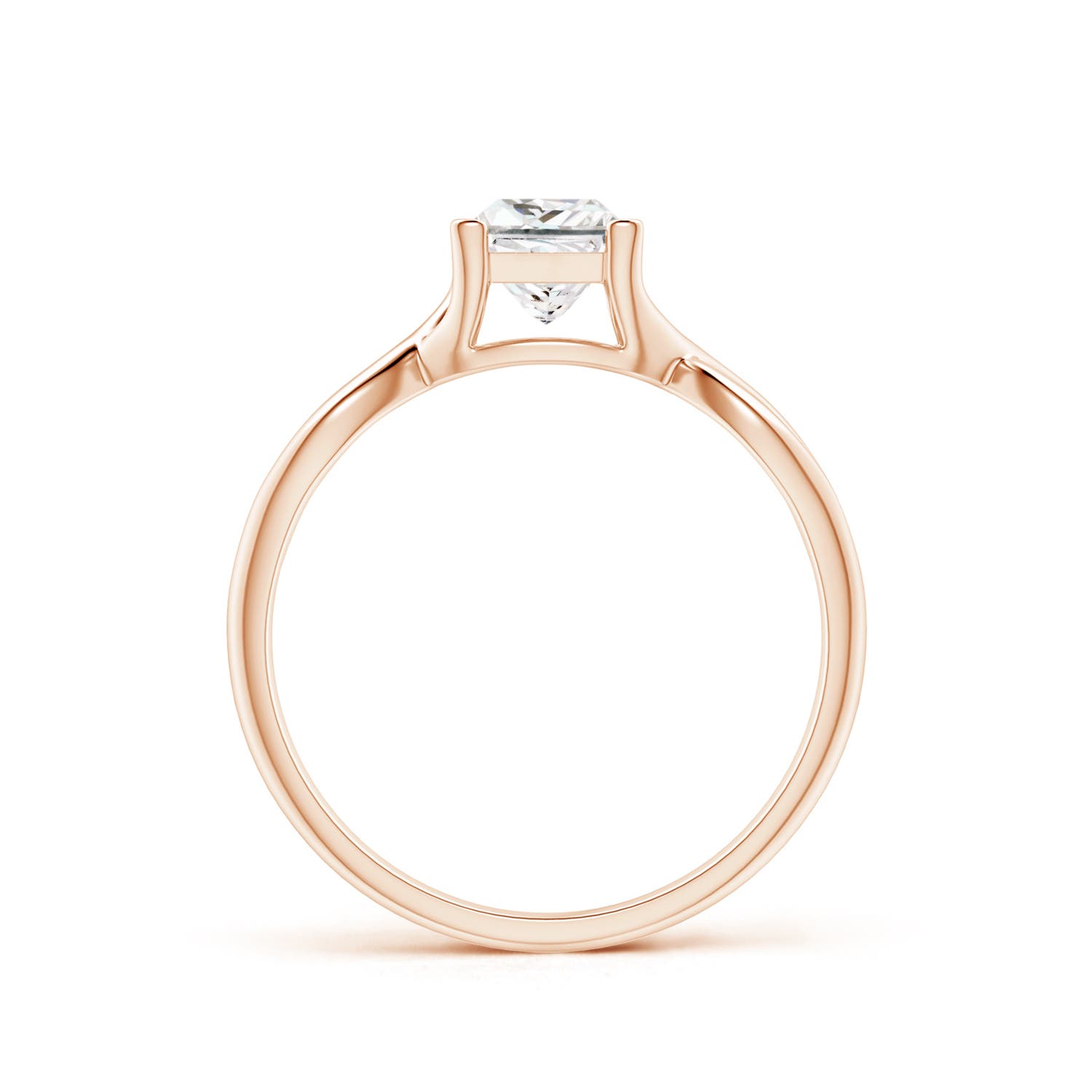 G, VS2 / 0.7 CT / 14 KT Rose Gold