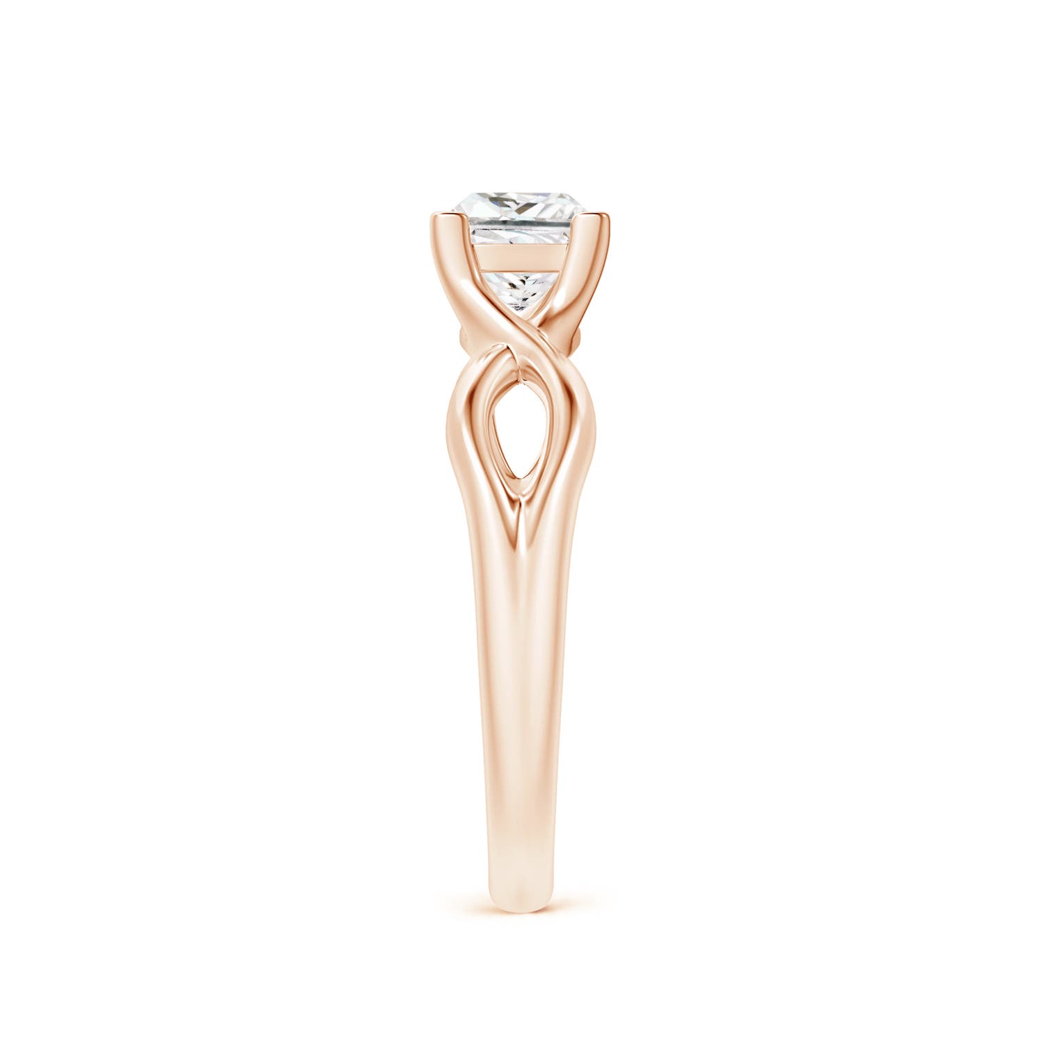 G, VS2 / 0.7 CT / 14 KT Rose Gold