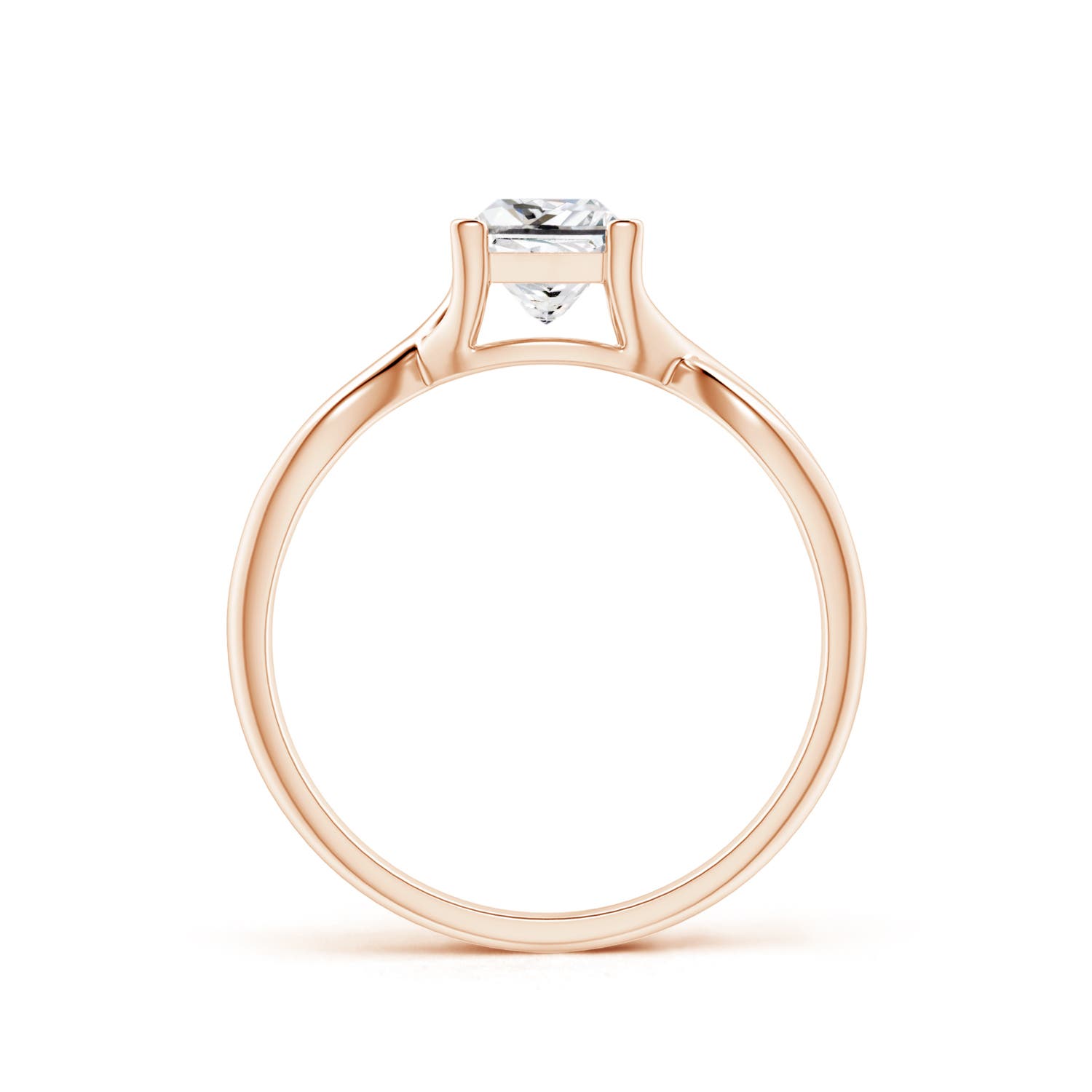 H, SI2 / 0.7 CT / 14 KT Rose Gold