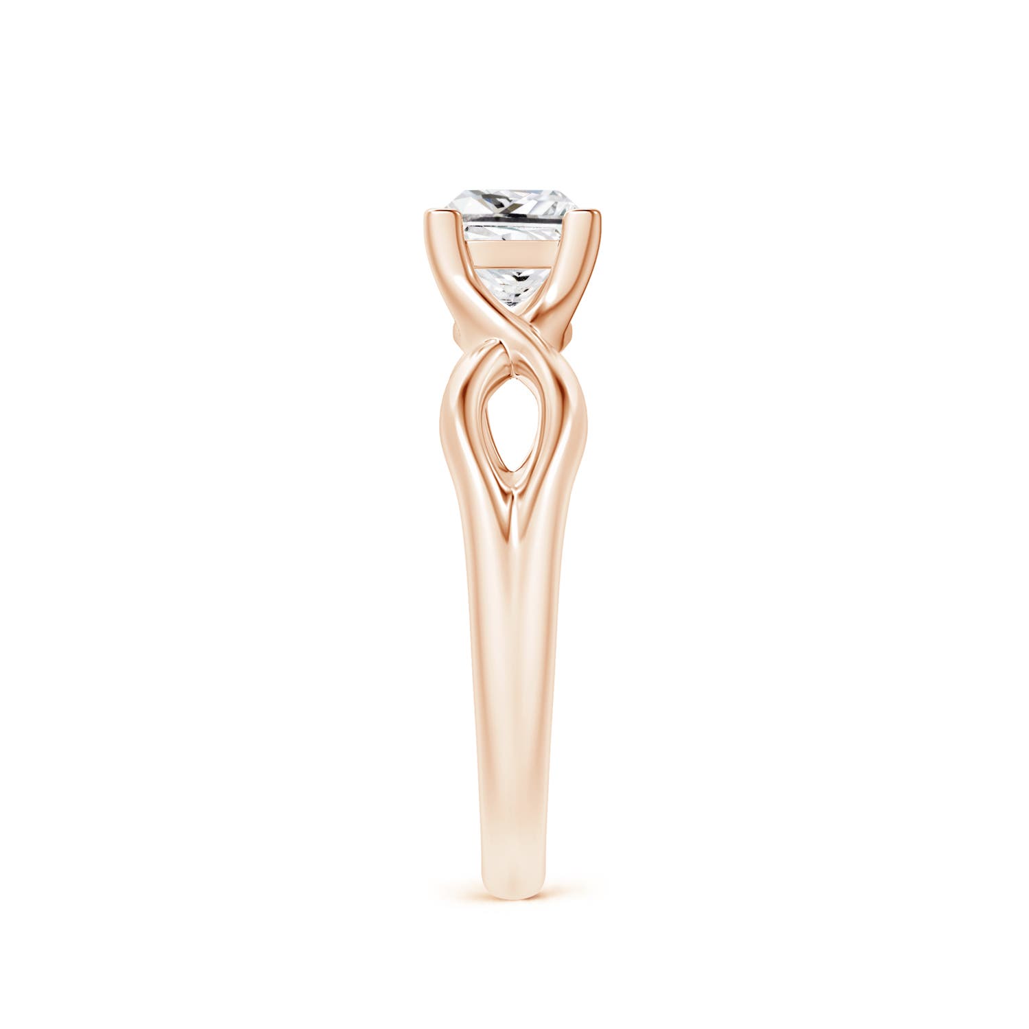 H, SI2 / 0.7 CT / 14 KT Rose Gold