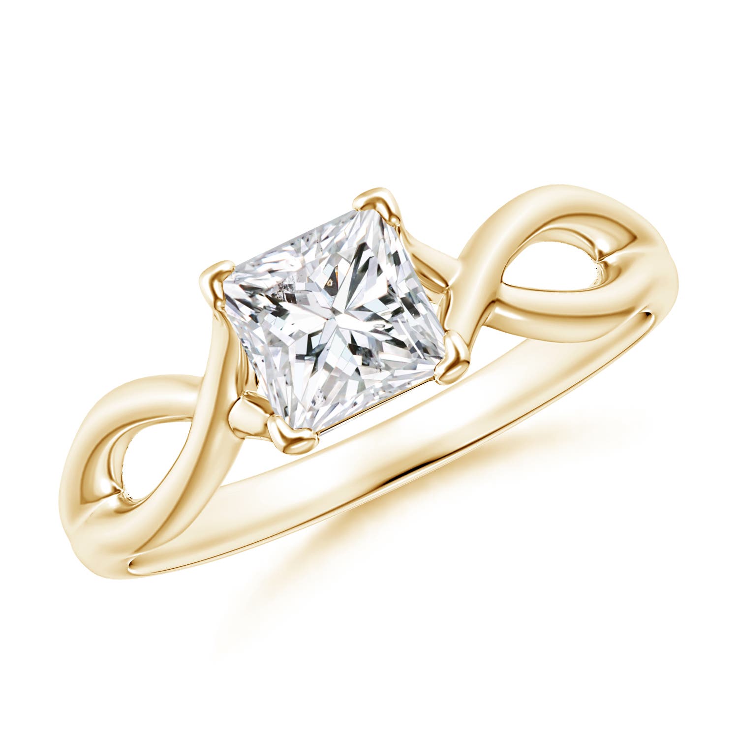 H, SI2 / 0.7 CT / 14 KT Yellow Gold