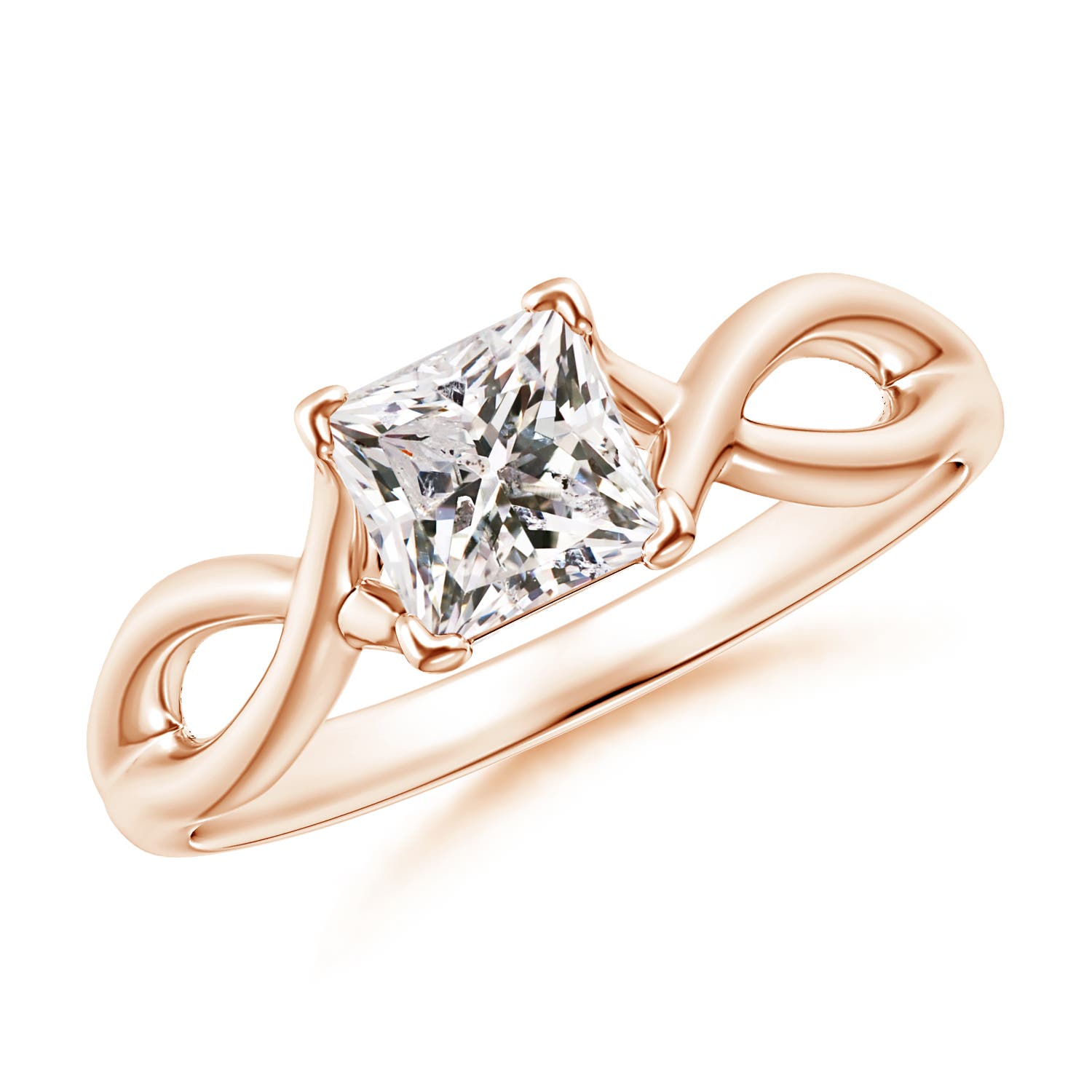 K, I3 / 0.7 CT / 14 KT Rose Gold