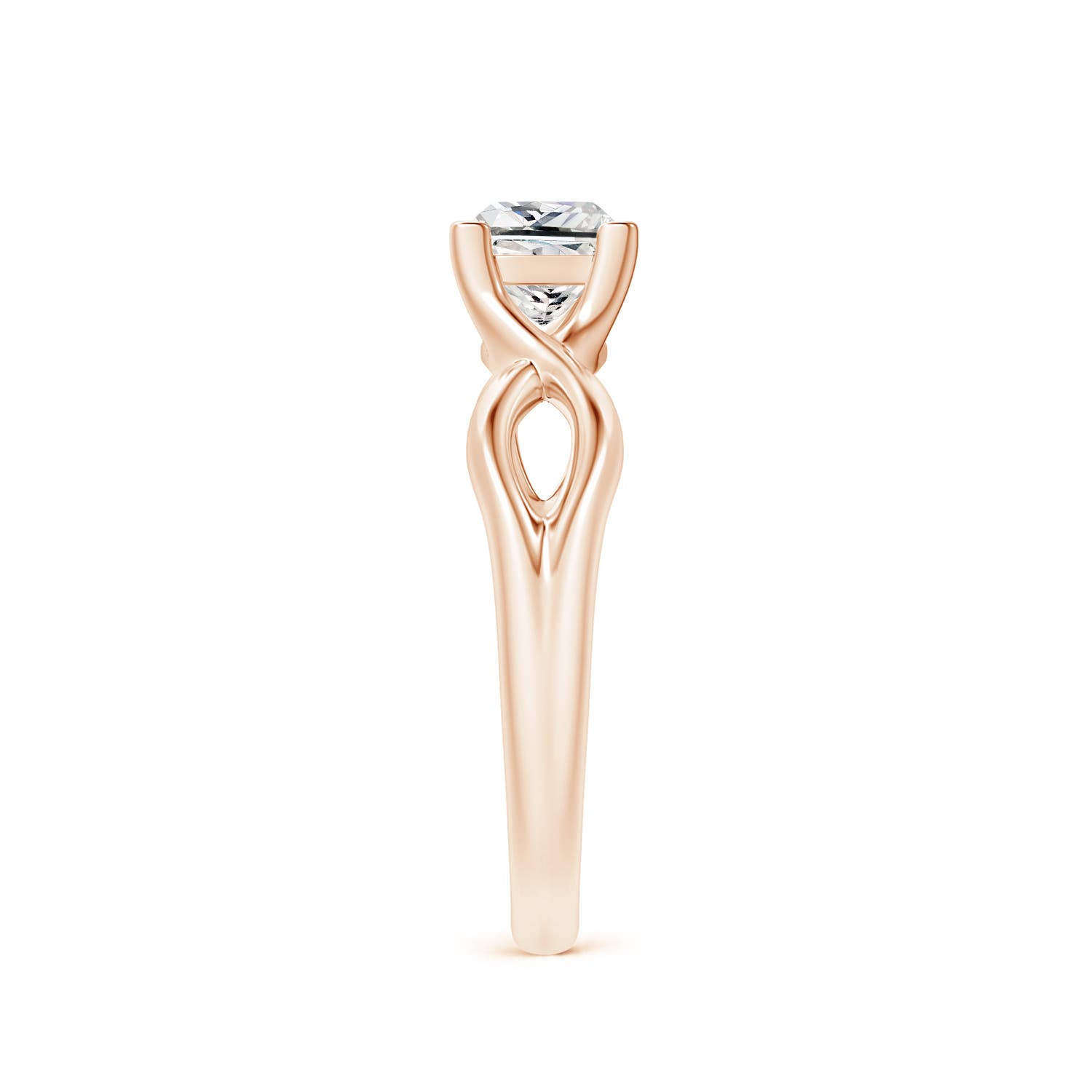 K, I3 / 0.7 CT / 14 KT Rose Gold