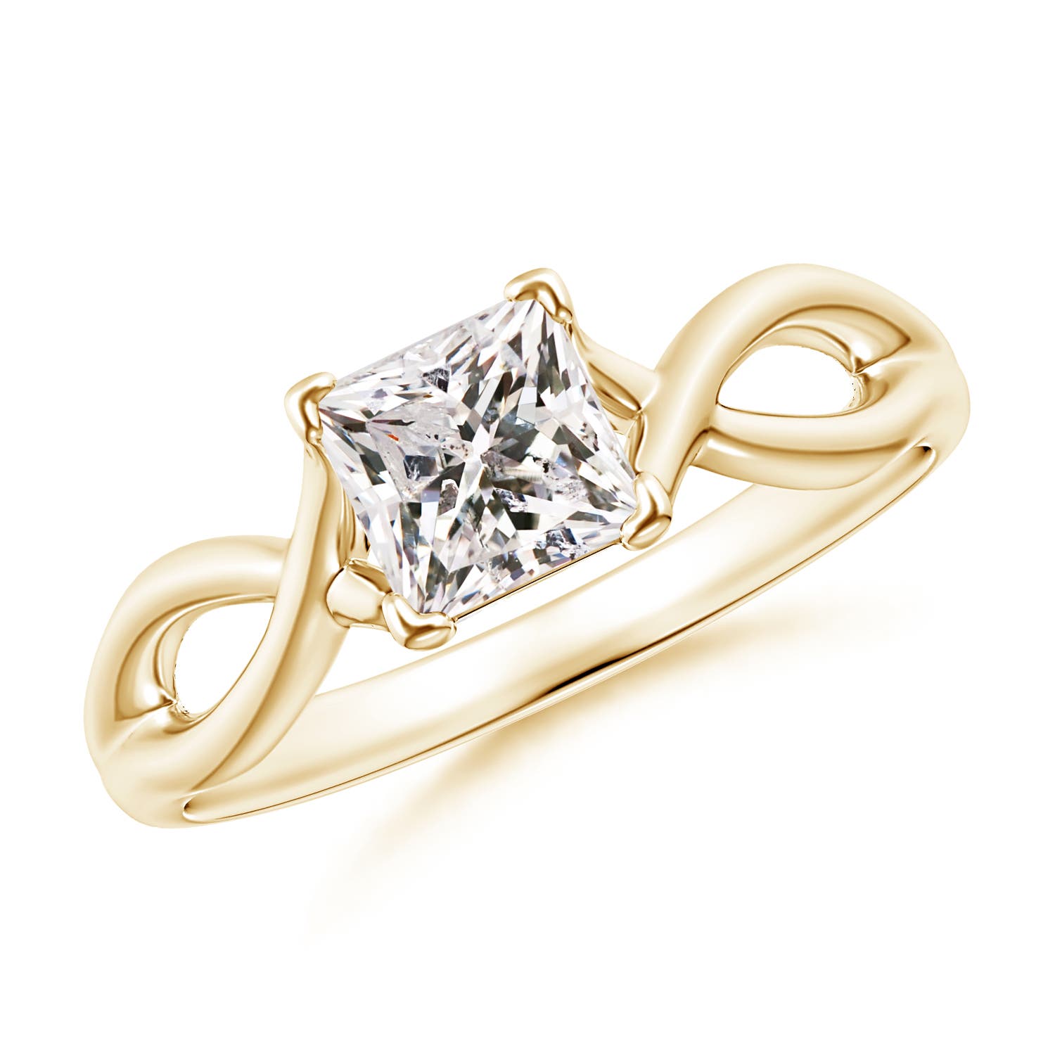 K, I3 / 0.7 CT / 14 KT Yellow Gold