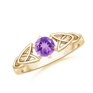 Round A Amethyst