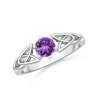 Round AA Amethyst