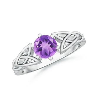 Round A Amethyst