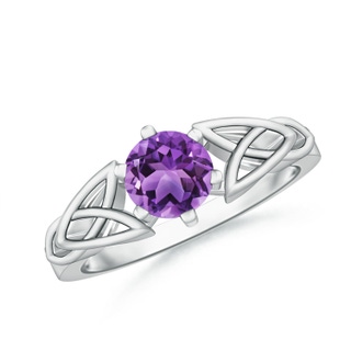 Round AA Amethyst