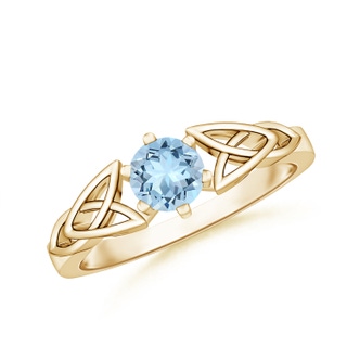 Round AAA Aquamarine