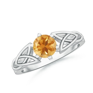 Round A Citrine