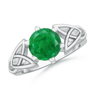 Round AA Emerald