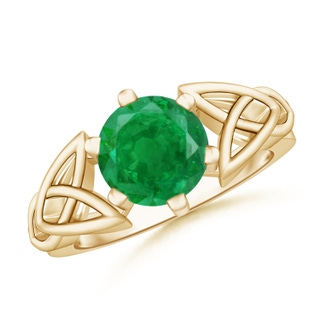 Round AA Emerald