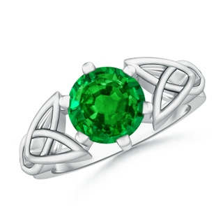 Round AAAA Emerald