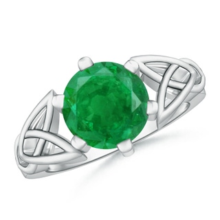 Round AA Emerald