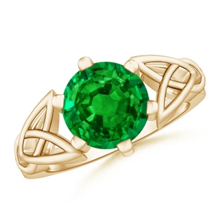 Round AAAA Emerald